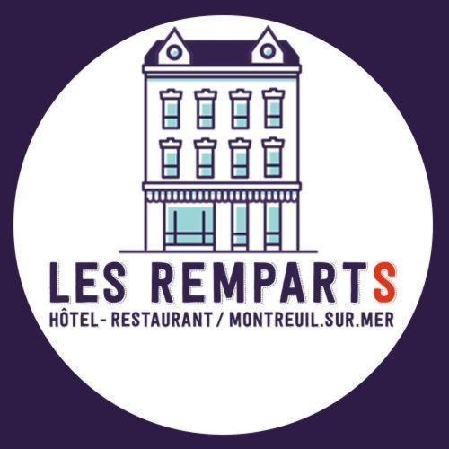 Hotel Les Remparts La Madelaine-sous-Montreuil Exterior foto
